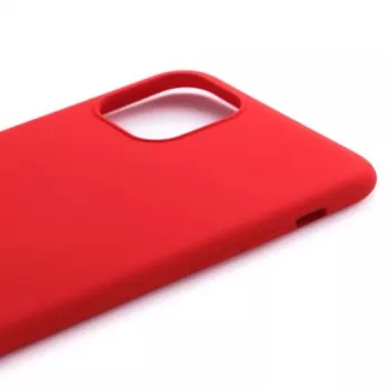 Evelatus Apple iPhone 11 Pro Max Nano -silikonikotelo Soft Touch TPU punainen