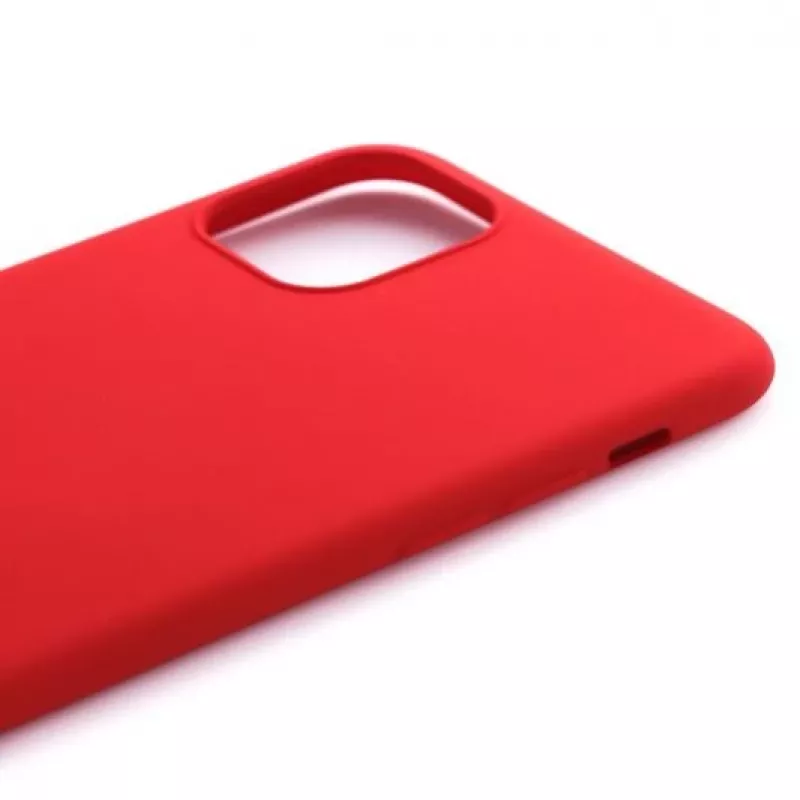 Evelatus Apple iPhone 11 Pro Max Nano -silikonikotelo Soft Touch TPU punainen