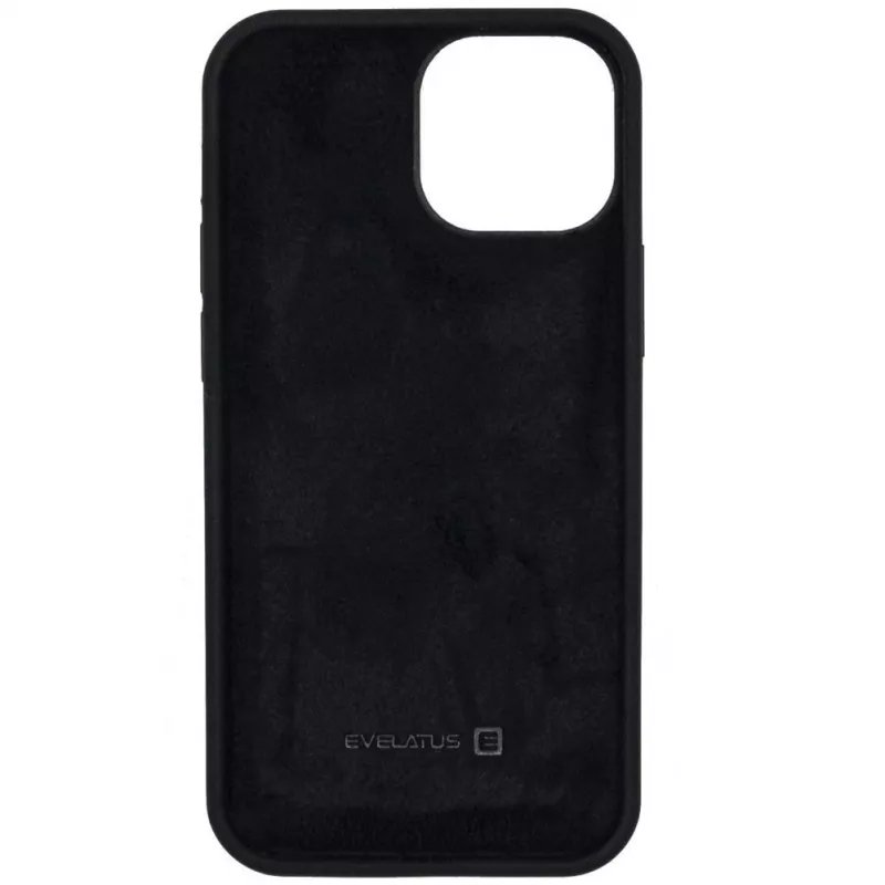 Evelatus Apple iPhone 11 Pro Max Premium Soft Touch -silikonikotelo musta