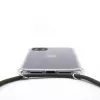 Evelatus Apple iPhone 11 silikoninen läpinäkyvä kotelo kaulaketjulla TPU-hihna läpinäkyvä
