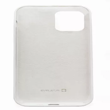 Evelatus Apple iPhone 12/12 Pro Premium Soft Touch silikonikotelo valkoinen