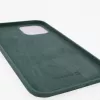 Evelatus Apple iPhone 12 Pro Max Premium Soft Touch -silikonikotelo tummanvihreä