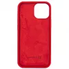 Evelatus Apple iPhone 13 Pro Max Nano silikonikotelo Soft Touch TPU punainen