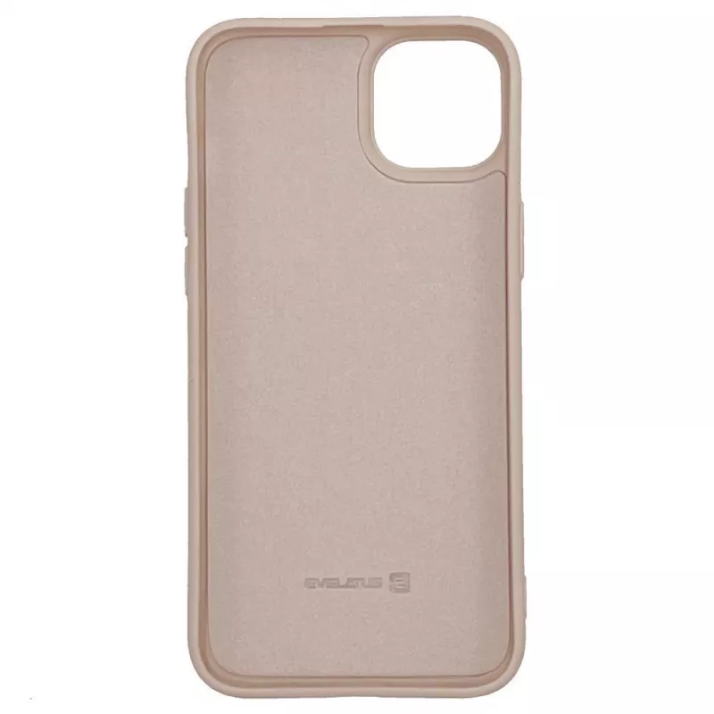 Evelatus Apple iPhone 14 6,1 tuuman Nano Silikon -kotelo Soft Touch TPU beige