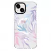 Evelatus Apple iPhone 15 PC+TPU-kotelo MagSafe-yhteensopiva - kukkakuvio