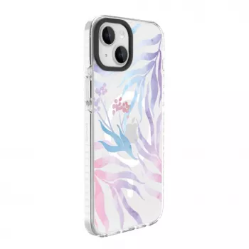 Evelatus Apple iPhone 15 PC+TPU-kotelo MagSafe-yhteensopiva - kukkakuvio