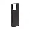 Evelatus Apple iPhone 15 Pro Magnet Zip Pocket Case Zipper Design musta