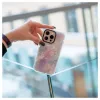 Evelatus Apple iPhone 15 Pro PC+TPU-kotelo MagSafe-yhteensopiva – marmori violetti
