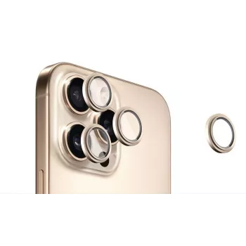 Evelatus Apple iPhone 16 Pro / 16 Pro Max kameralinssin suojus Armor Clear