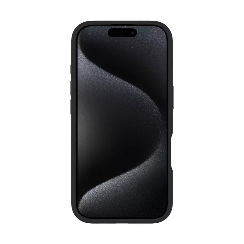Evelatus Apple iPhone 16 Pro Premium MagSafe jalustalla Soft Touch silikonikuori musta