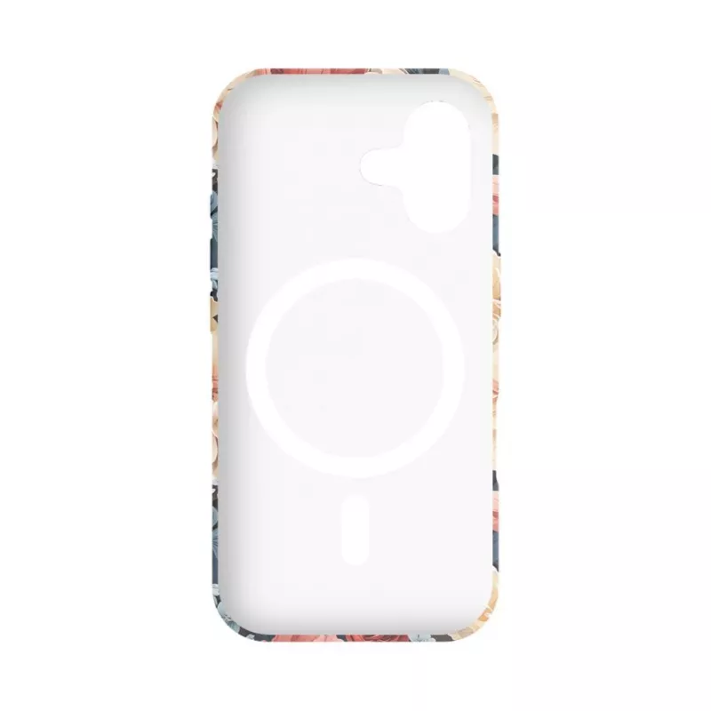 Evelatus Apple iPhone 16 Slim Shell MagSafe-yhteensopiva Custom Flower Red Print