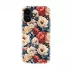 Evelatus Apple iPhone 16 Slim Shell MagSafe-yhteensopiva Custom Flower Red Print