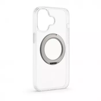 Evelatus Apple iPhone 17 -hybridikotelo MagSafe-toiminnolla PC+TPU 360 metalliteline läpinäkyvä