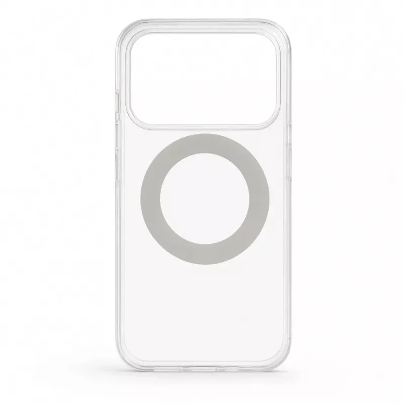 Evelatus Apple iPhone 17 Pro -hybridikotelo MagSafe-toiminnolla PC+TPU 360° metalliteline läpinäkyvä