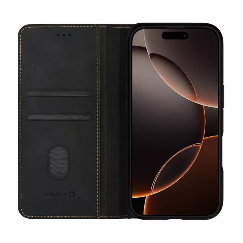 Evelatus Apple iPhone 18 Pro -kotelo musta