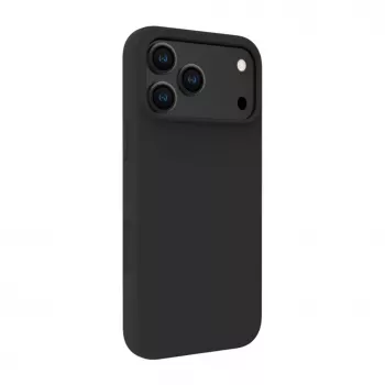 Evelatus Apple iPhone 18 Pro Max Premium MagSafe Soft Touch -silikonikuori musta