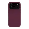 Evelatus Apple iPhone 18 Pro Max Premium MagSafe Soft Touch -silikonikuori burgundinpunainen