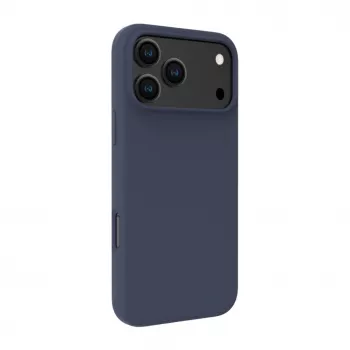 Evelatus Apple iPhone 18 Pro Max Premium MagSafe Soft Touch -silikonikuori tummansininen