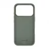 Evelatus Apple iPhone 18 Pro Max Premium MagSafe Soft Touch -silikonikuori tummanoliivi