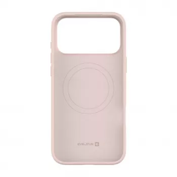 Evelatus Apple iPhone 18 Pro Max Premium MagSafe Soft Touch -silikonikotelo Pink Sand