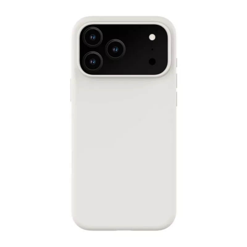 Evelatus Apple iPhone 18 Pro Max Premium MagSafe Soft Touch -silikonikuori hopea
