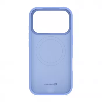 Evelatus Apple iPhone 18 Pro Premium MagSafe Soft Touch -silikonikuori sininen