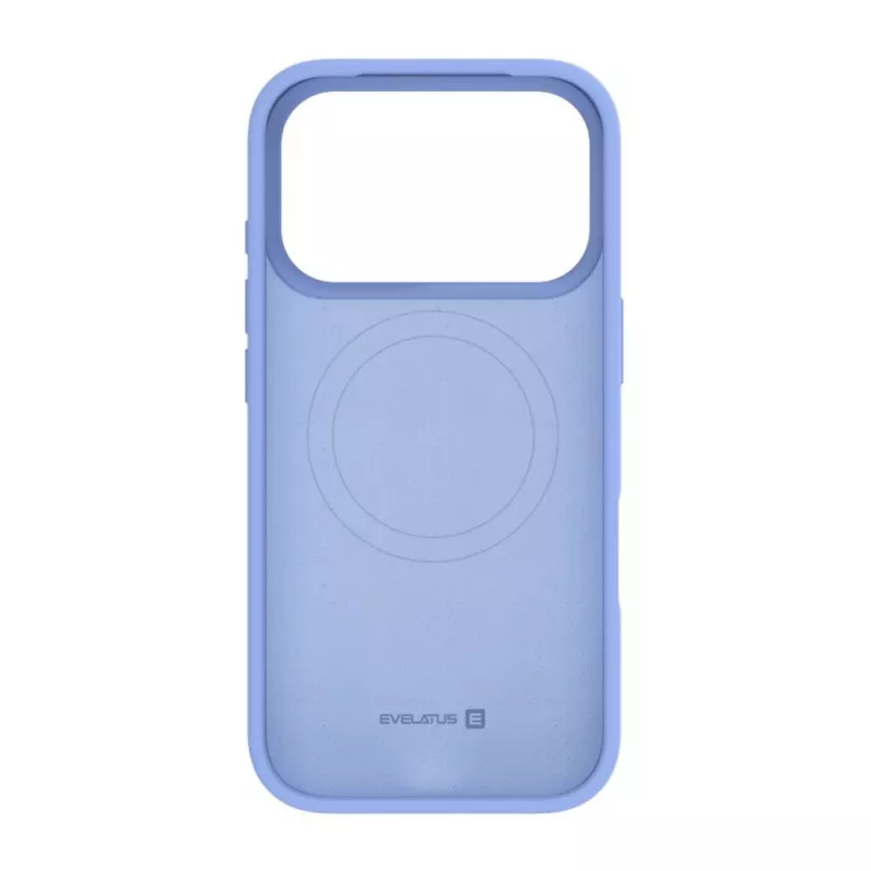 Evelatus Apple iPhone 18 Pro Premium MagSafe Soft Touch -silikonikuori sininen