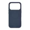 Evelatus Apple iPhone 18 Pro Premium MagSafe Soft Touch -silikonikuori tummansininen