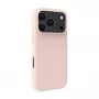 Evelatus Apple iPhone 18 Pro Premium MagSafe Soft Touch -silikonikuori Pink Sand
