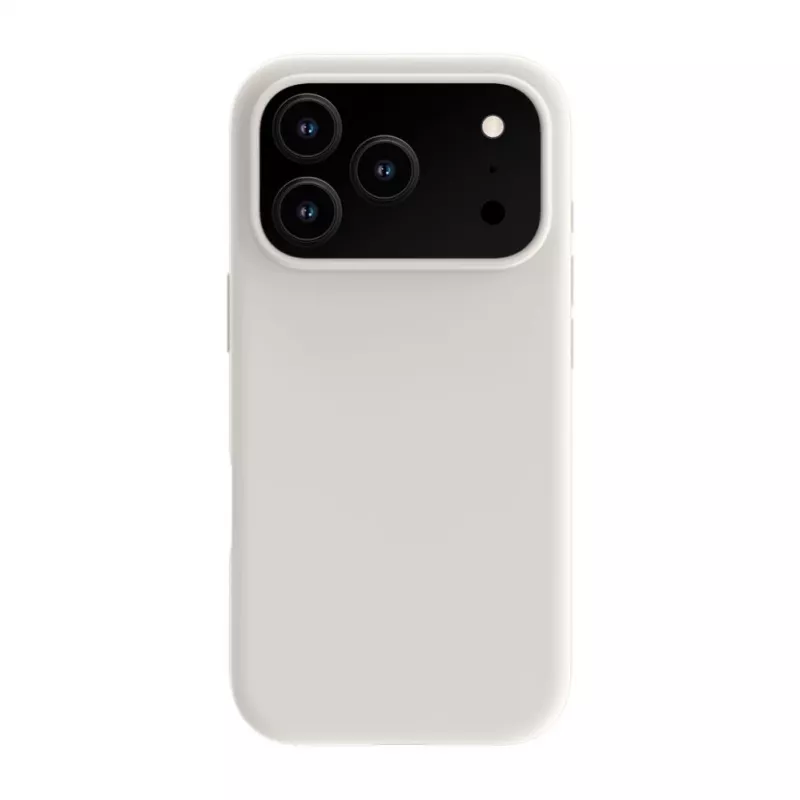 Evelatus Apple iPhone 18 Pro Premium MagSafe Soft Touch -silikonikuori hopea