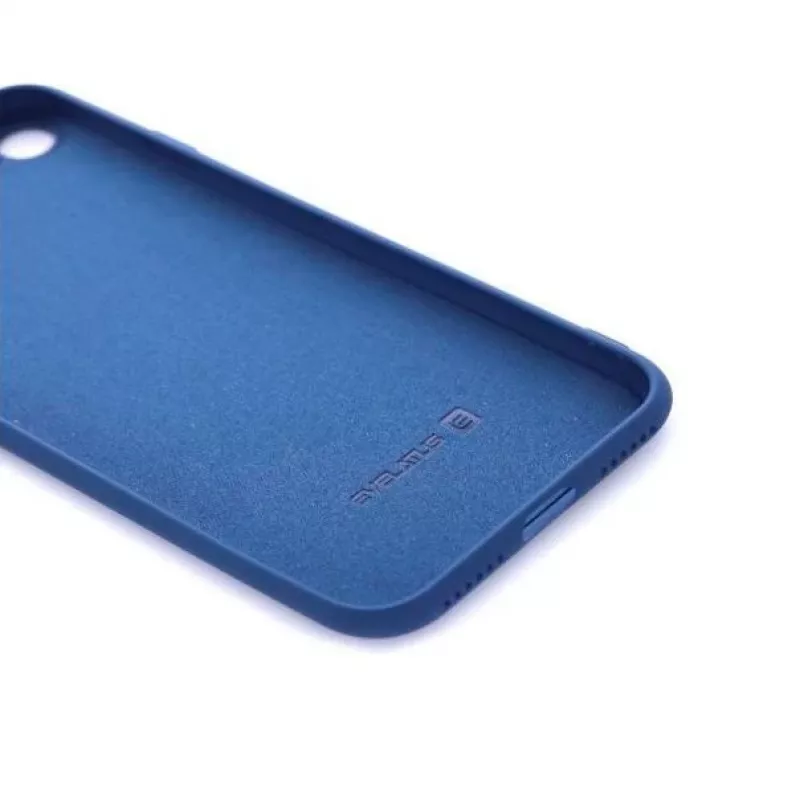 Evelatus Apple iPhone 7/8/SE2020/SE2022 nano-silikoni kuori Soft Touch TPU sininen