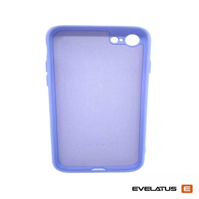 Evelatus Apple iPhone 7/8/SE2020/SE2022 Nano silikonikotelo Soft Touch TPU violetti