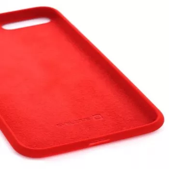 Evelatus Apple iPhone 7 Plus/8 Plus Premium Soft Touch -silikonikuori, punainen