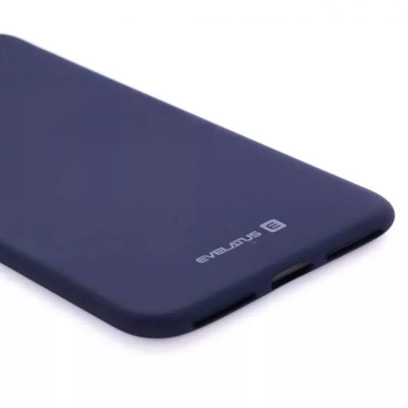 Evelatus Apple iPhone 7 Plus/8 Plus silikonikotelo keskiyönsininen