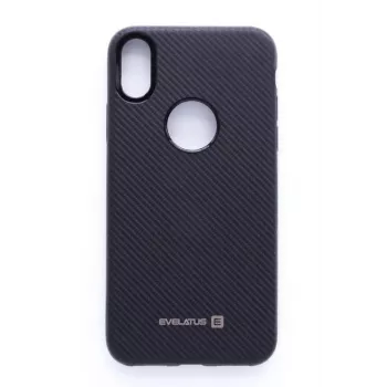 Evelatus Apple iPhone X Carbon Black takakansi