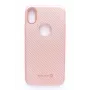 Evelatus Apple iPhone X Carbon Pink takakansi