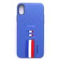Evelatus Apple iPhone X Free Blue Liquid silikonikotelo