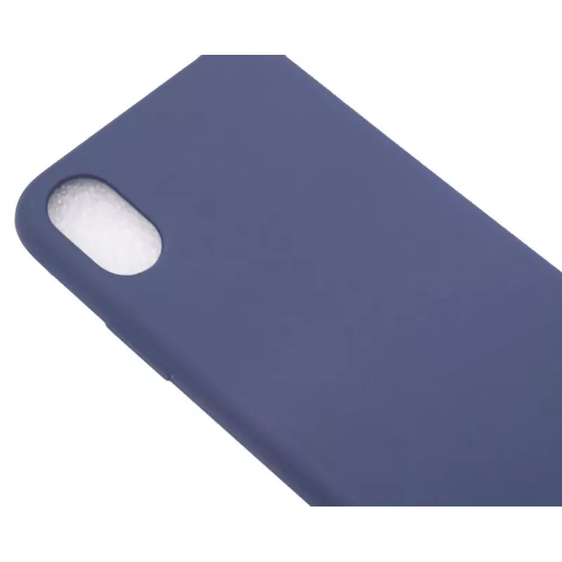 Evelatus Apple iPhone X Nano Silicone -kotelo Soft Touch TPU sininen