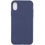 Evelatus Apple iPhone X Nano Silicone -kotelo Soft Touch TPU sininen