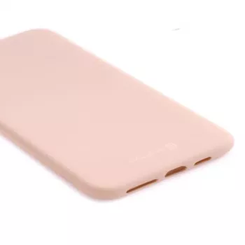 Evelatus Apple iPhone X Nano -silikonikotelo Soft Touch TPU Pink Sand