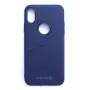 Evelatus Apple iPhone X Phantom Blue silikoninen takakotelo