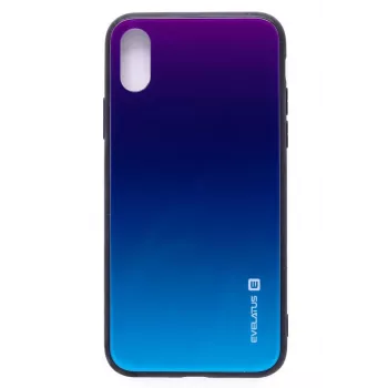 Evelatus Apple iPhone X/Xs Gradient Glass -kotelo 3 Under Water