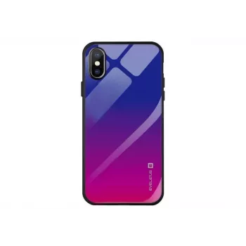 Evelatus Apple iPhone X/Xs Gradient Glass -kotelo 4 Mystery