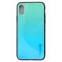 Evelatus Apple iPhone X/Xs Gradient Glass -kuori 6 Lagoon
