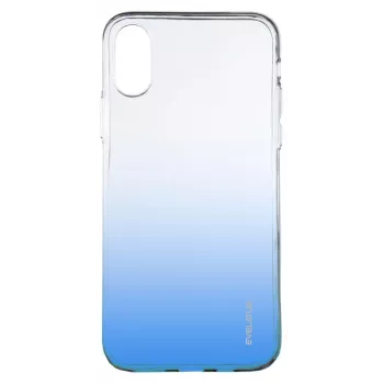 Evelatus Apple iPhone X/XS Gradient TPU -kotelo sininen