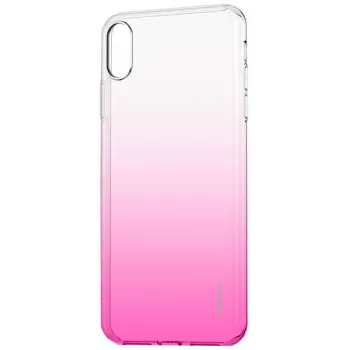Evelatus Apple iPhone X/XS Gradient TPU kuori rose red