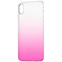 Evelatus Apple iPhone X/XS Gradient TPU kuori rose red