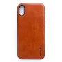 Evelatus Apple iPhone X / XS Kuton ruskea takakansi
