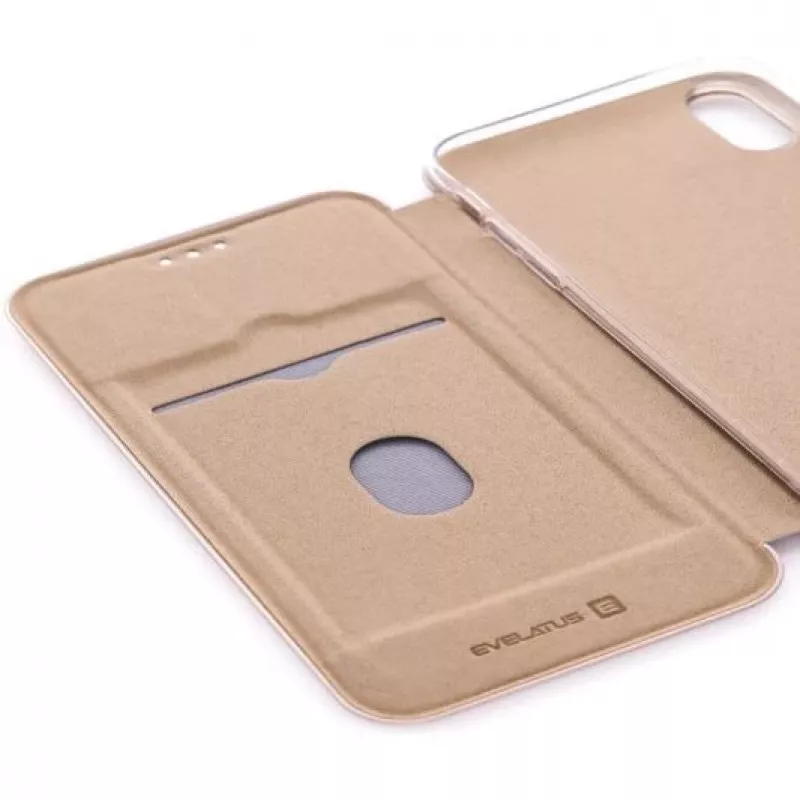 Evelatus Apple iPhone XR kirjakotelo kulta