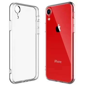Evelatus Apple iPhone XR kirkas silikonikotelo 1,5 mm TPU läpinäkyvä